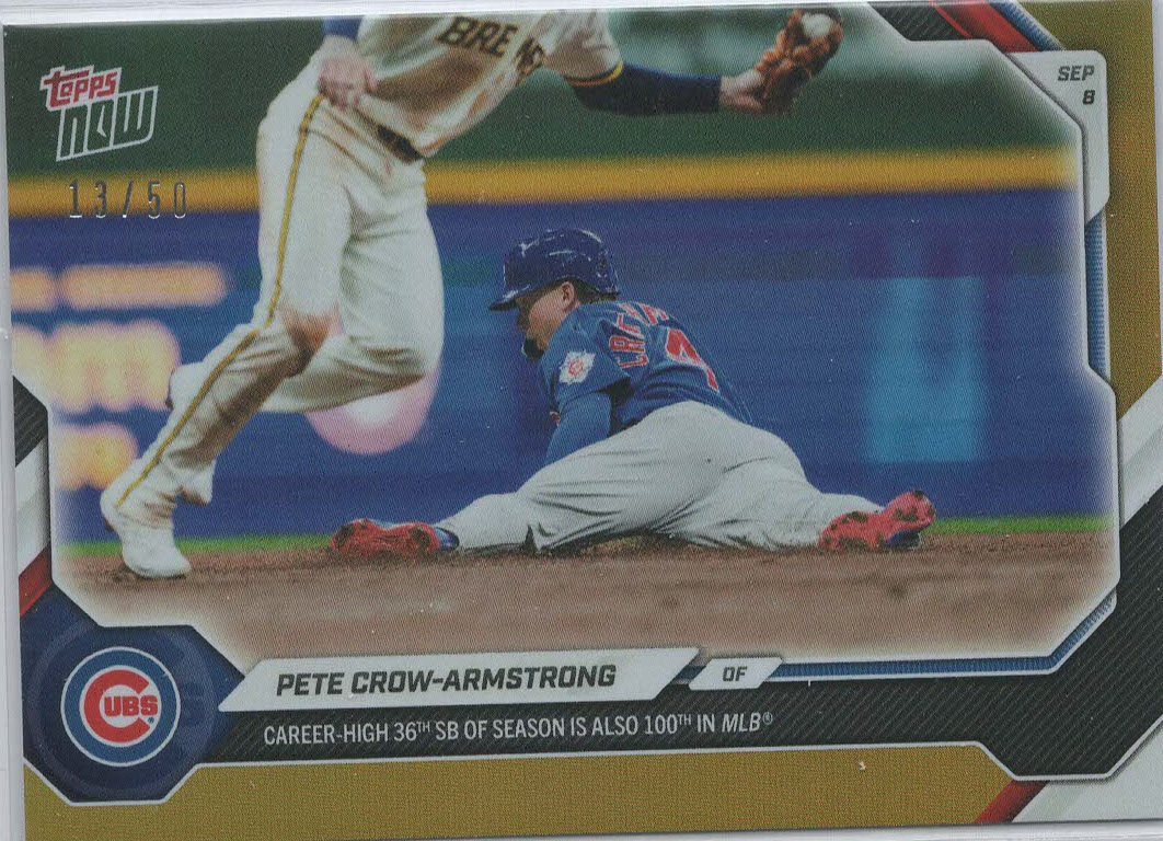 Pete Crow-Armstrong Gold 13/50