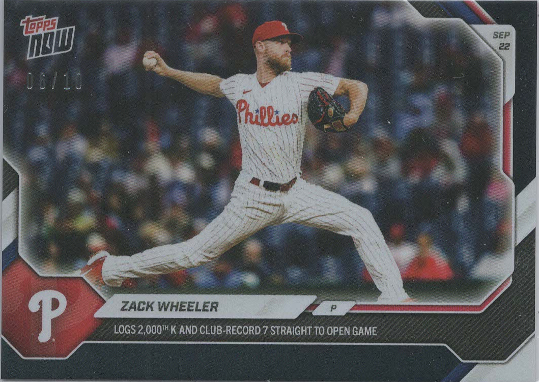 Zack Wheeler Black 06/10
