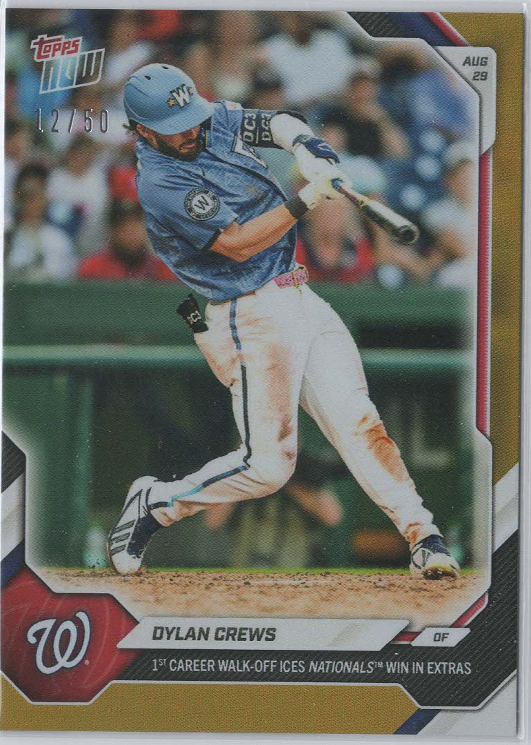 Dylan Crews Gold 12/50