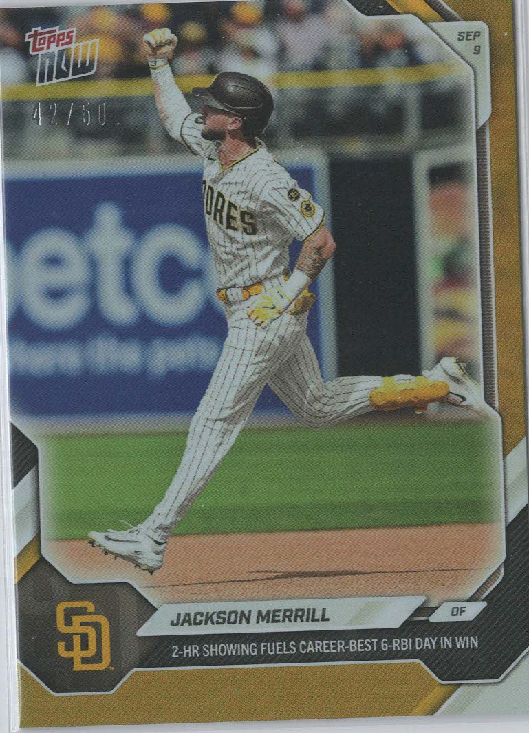 Jackson Merrill Gold 42/50