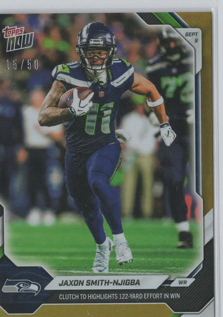 Jaxon Smith-Njigba Gold /50
