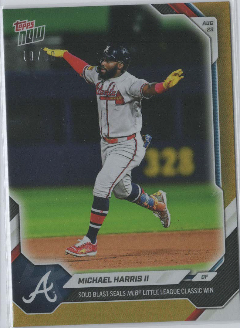 Michael Harris II Gold 10/50