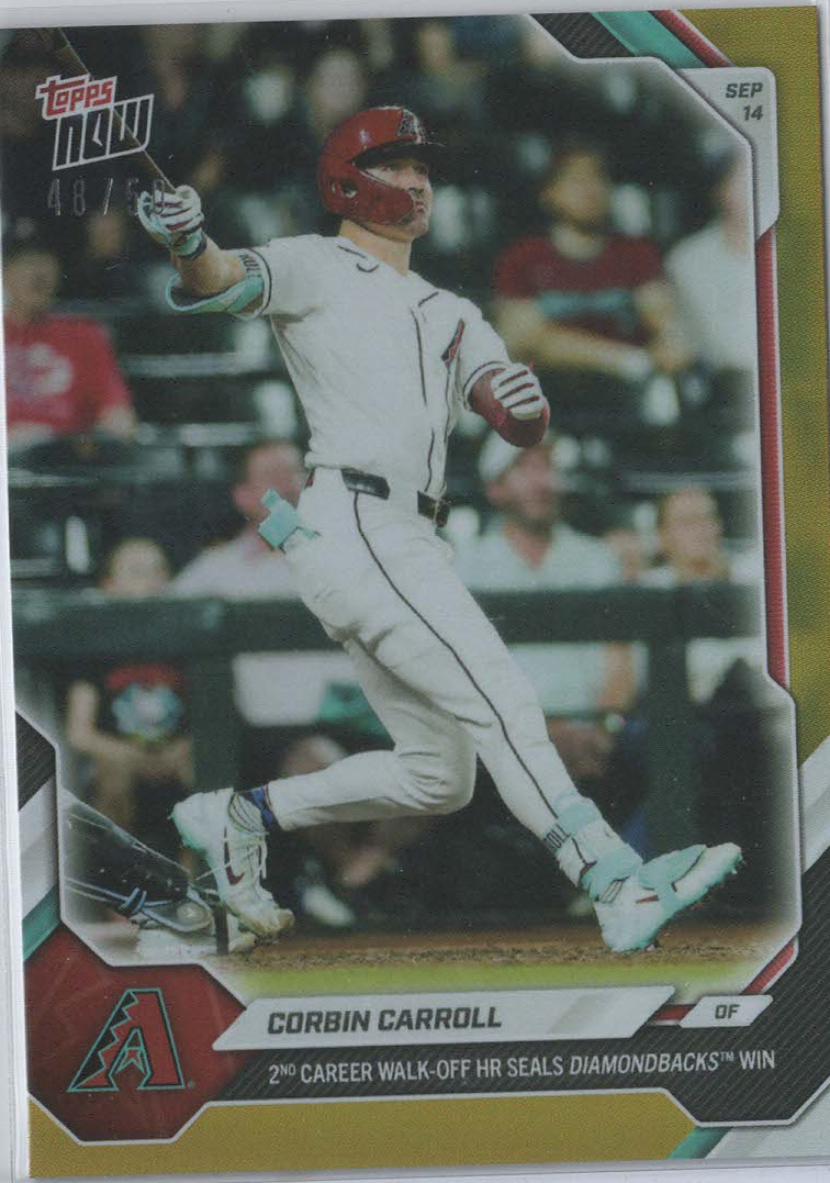 Corbin Carroll Gold 48/50